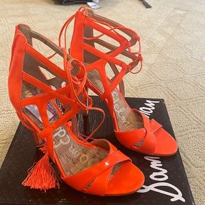 Orange Sam Edelman Heels